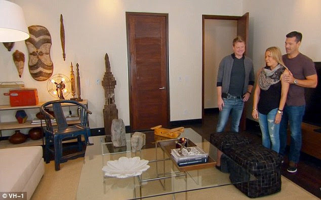 ... kidding: Eddie actually decorated the room with LeAnn's taste in mind