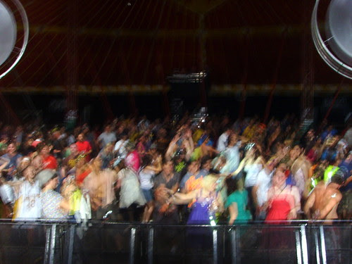 Big Rave Crowd Shot from glade 2008