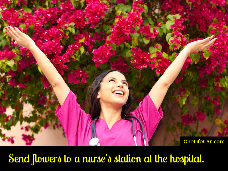 Mindful Act of Kindness - Send Flowers to a Nurse's ...