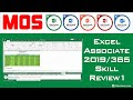 Excel Associate 2019/365 Skill Review