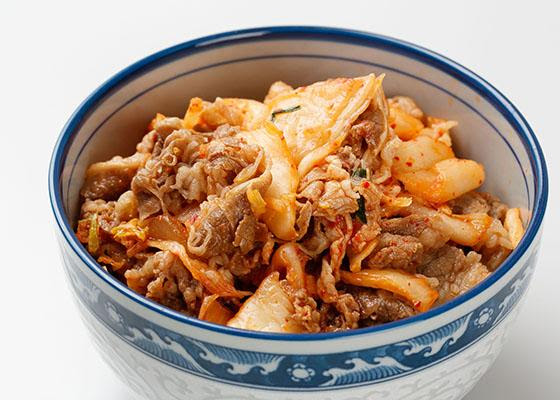 こくうまキムチ牛丼 おいしさ広がるかんたんレシピ 東海漬物
