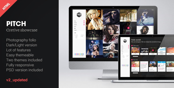 Pitch - Responsive creative showcase 