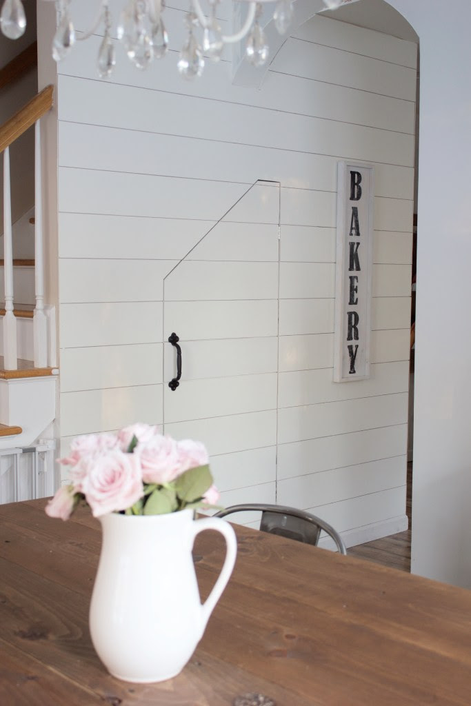How to plank walls like shiplap for cheap!