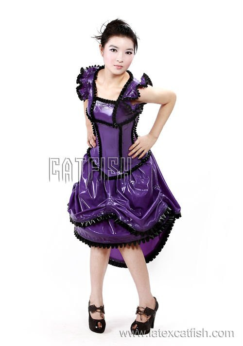 Latex wedding dress