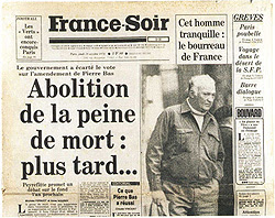 Le droit à la mort, le refus et l'évolution du droit à mourir