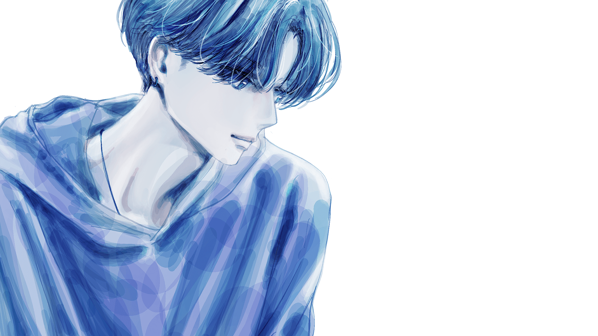 男性イラスト25 ミカスケのお絵描き