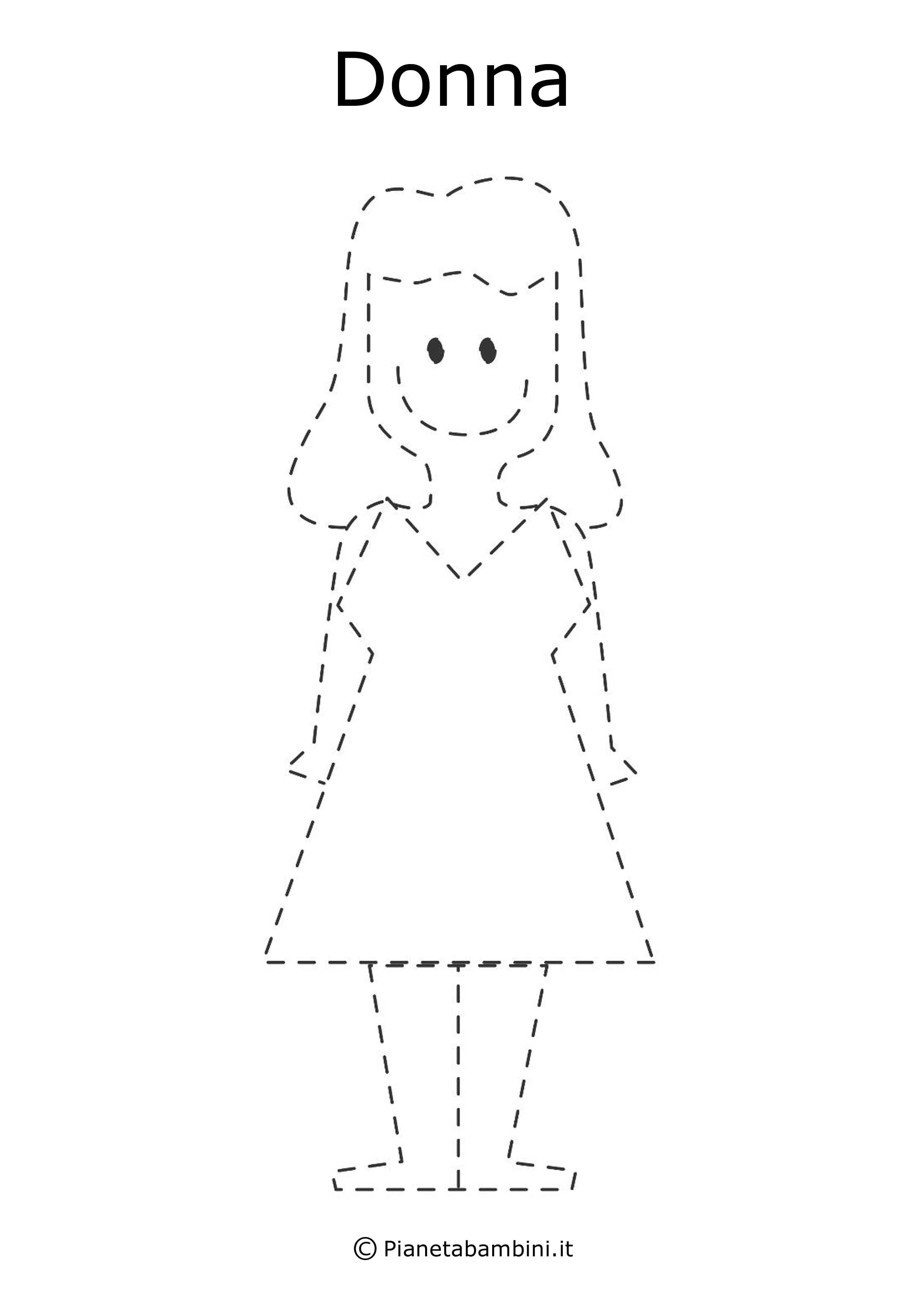 Schede di Pregrafismo: Disegni Tratteggiati da Completare | PianetaBambini.it