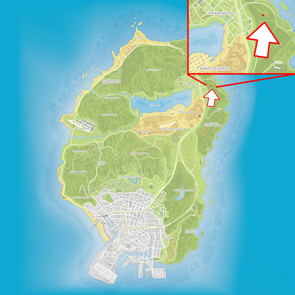 Gta5 山頂の十字架 落書より 愛を込めて From Graffiti With Love