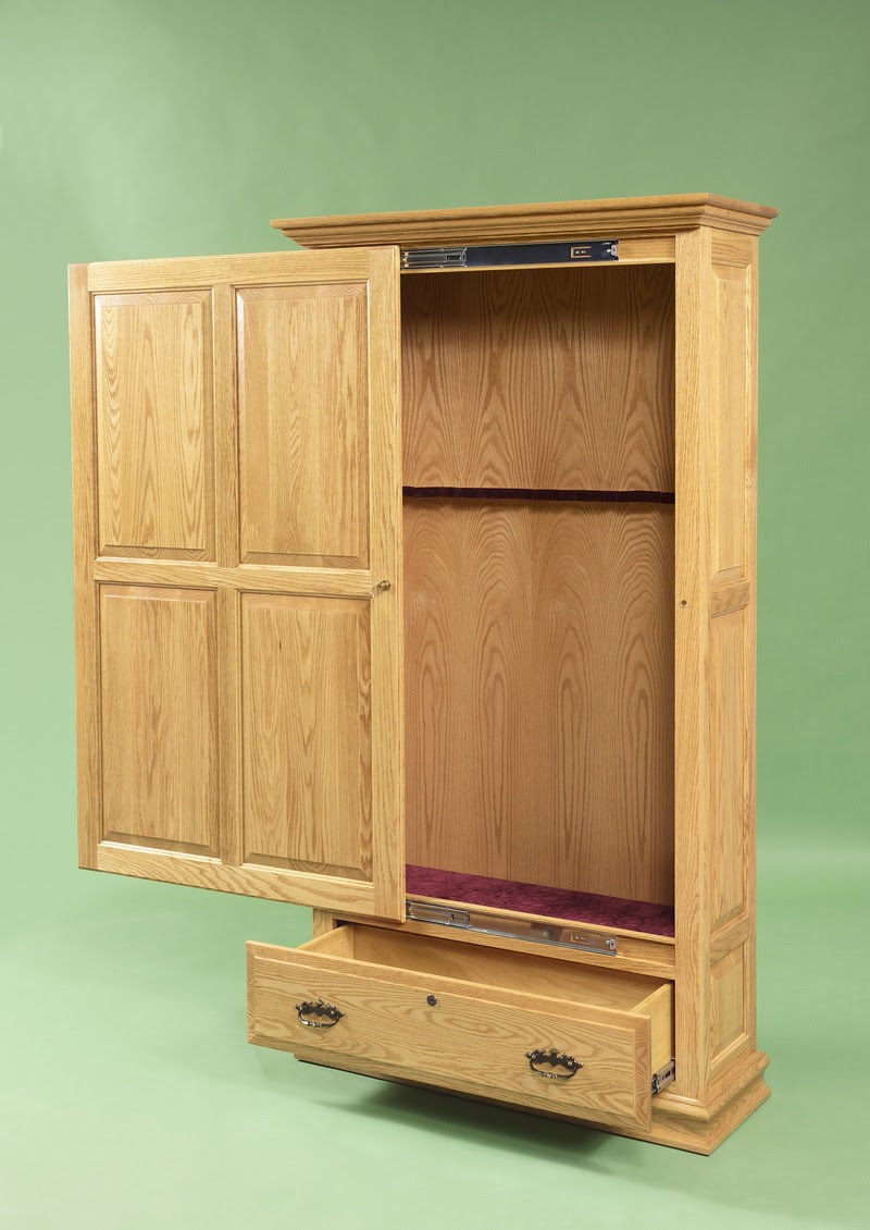 Woodworking gun cabinet plans free online PDF Free Download