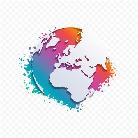 abstract world map transparent png png svg clip art  web