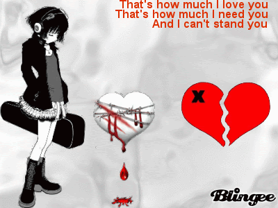 Images Of Anime Girl I Love You Gif