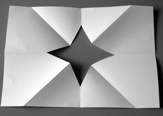 Piega E Taglia La Stella A 5 Punte