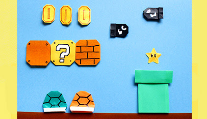 折り紙で作る マリオワールド Mama Life Blog