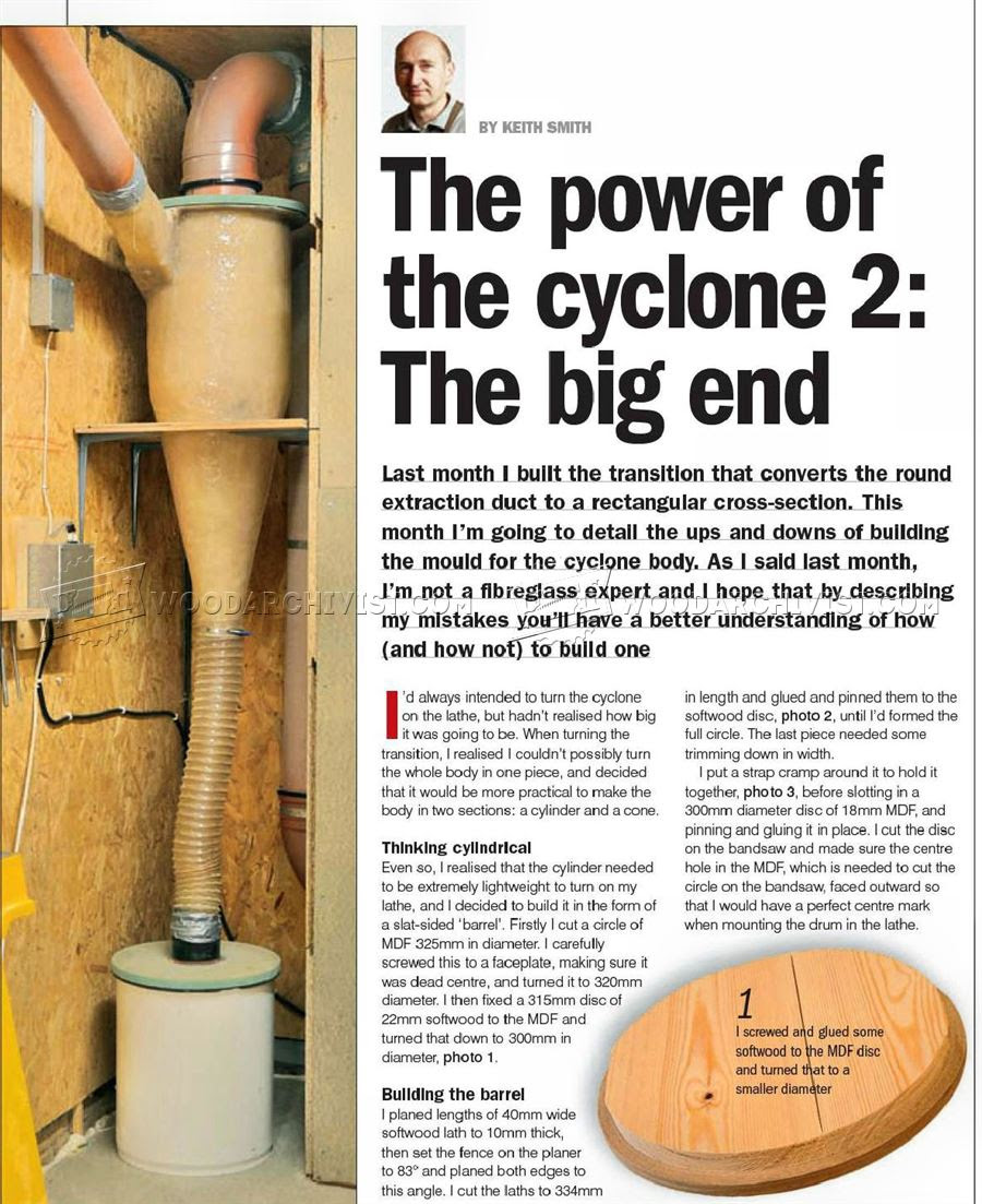 DIY Cyclone Dust Collector • WoodArchivist