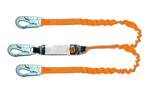 Greatest Product Guardian 11901 6-Foot Tiger Tail Double Leg Stretch Lanyard with Snaphooks