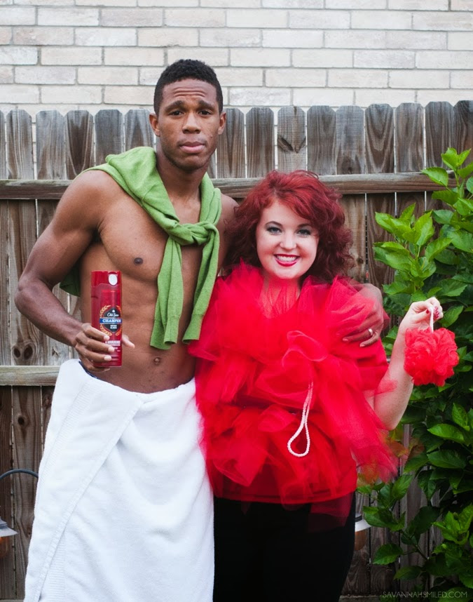 diy shower couple halloween costume BigDIYIdeas com diy shower couple halloween costume BigDIYIdeas com