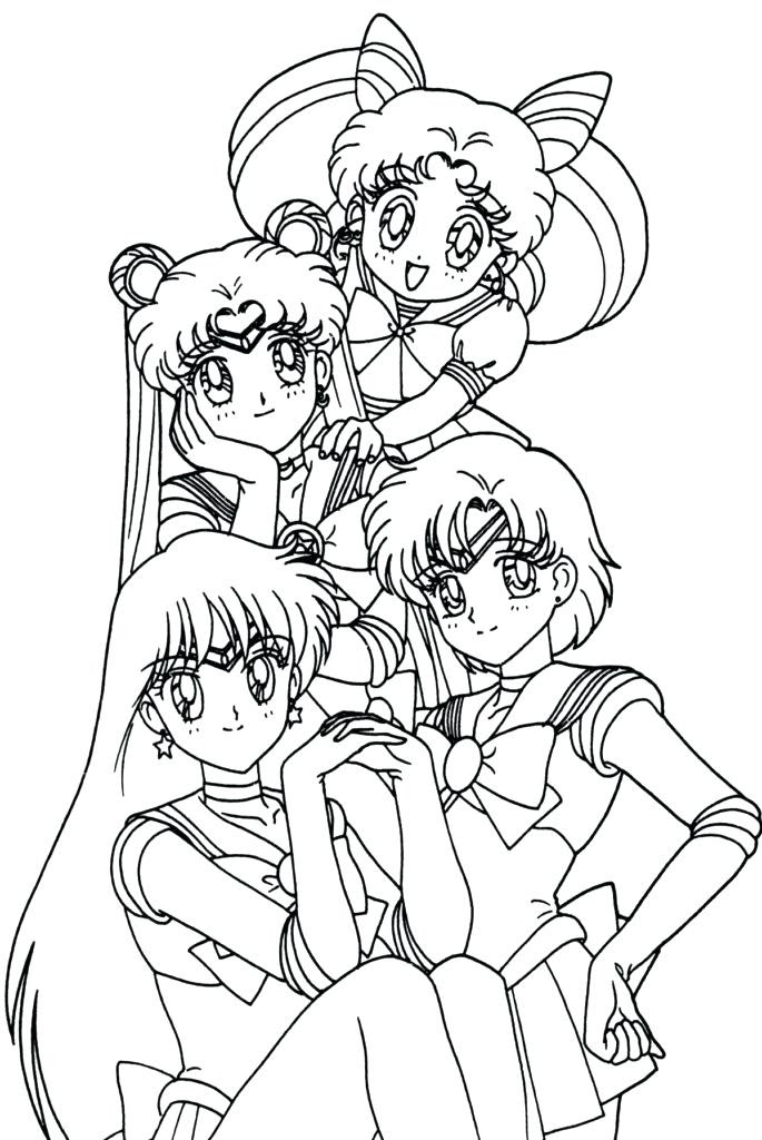 Download Wolf Girl Coloring Pages at GetColorings.com | Free ...