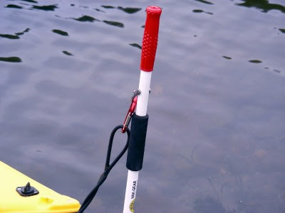 6 Foot Mud Stick / Kayak &amp; Canoe Pole Anchor with Leash 