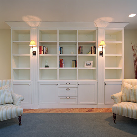 Built In Bookshelves Plans