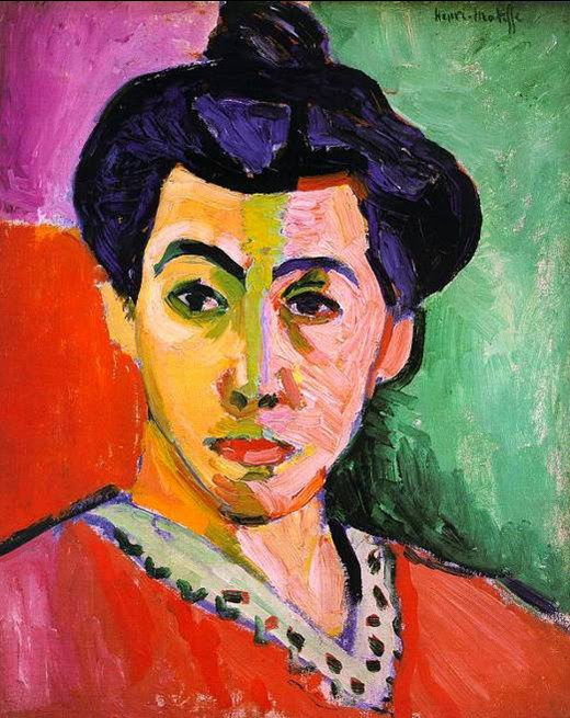 Resultado de imagen de matisse la raya verde