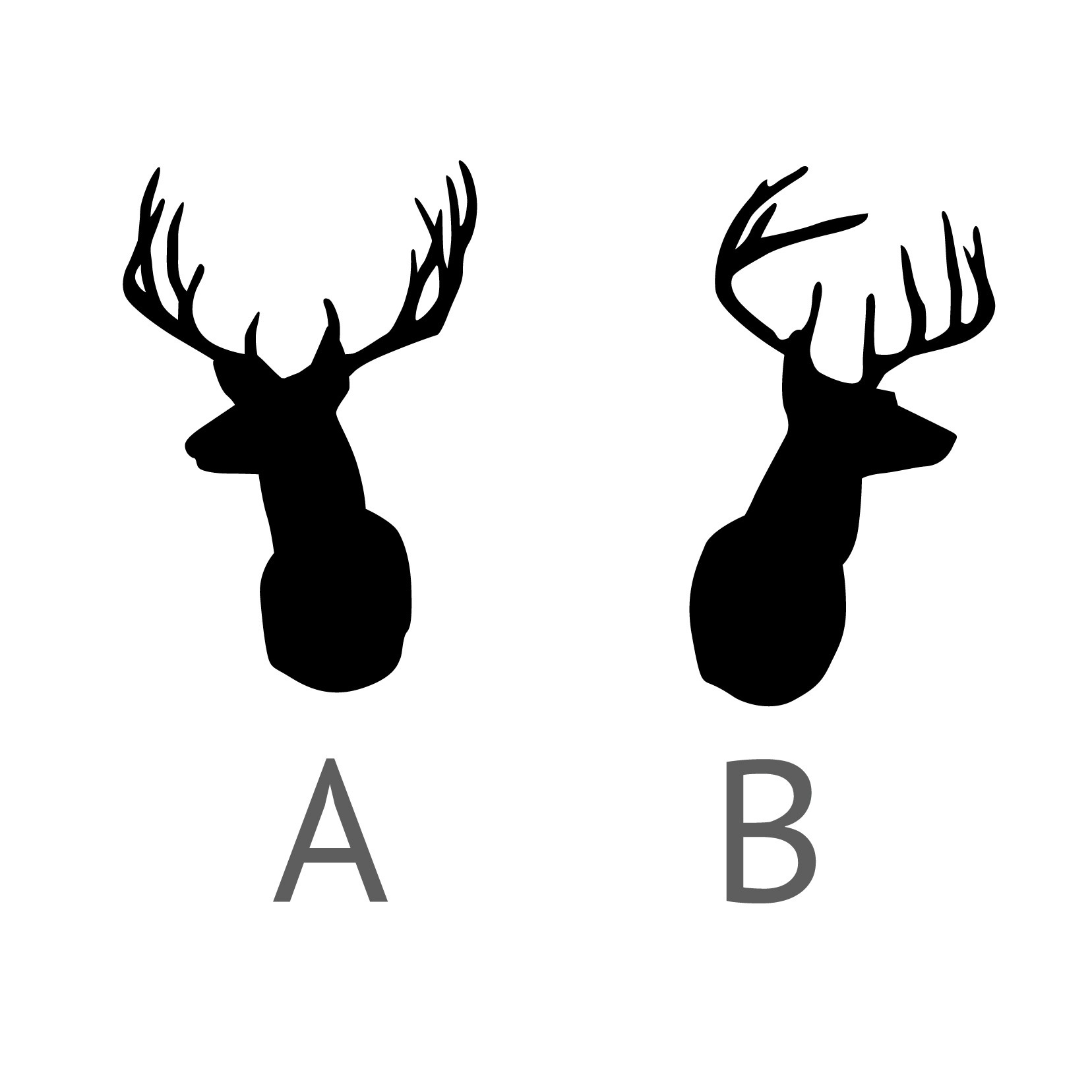 Download Deer Head Silhouette Vector - ClipArt Best
