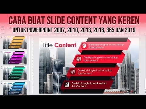 Cara Membuat Power Point dengan Slide Isi yang Keren