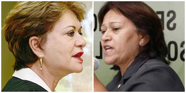 Wilma e Fatima Bezerra