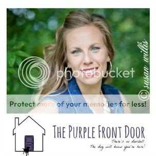 The Purple Front Door