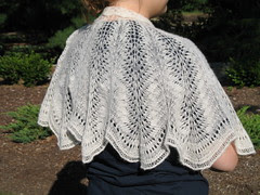 Wedding Cape Side View