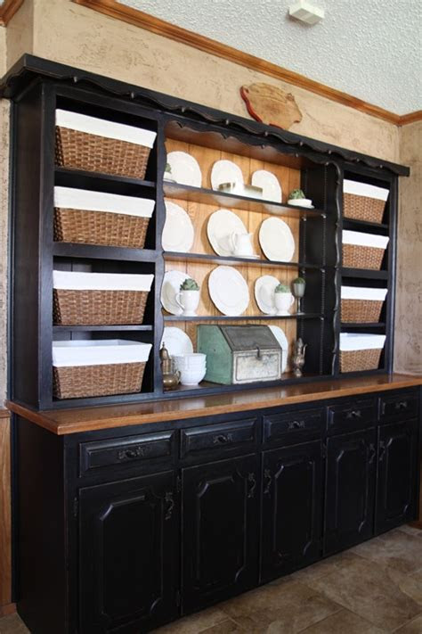remodelaholic built  hutch transformation