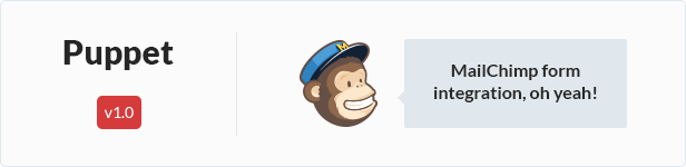 Puppet MailChimp form integration