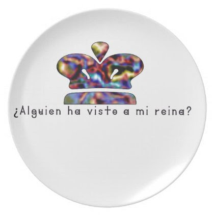 Spanish-Queen Dinner Plate