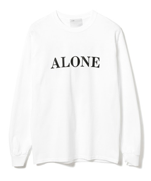 Long Sleeve Long Tee Tシャツ カットソー Beams T ビームスティー のtシャツ カットソー Alone Beams Wife Alone T ビームスティー のファッション