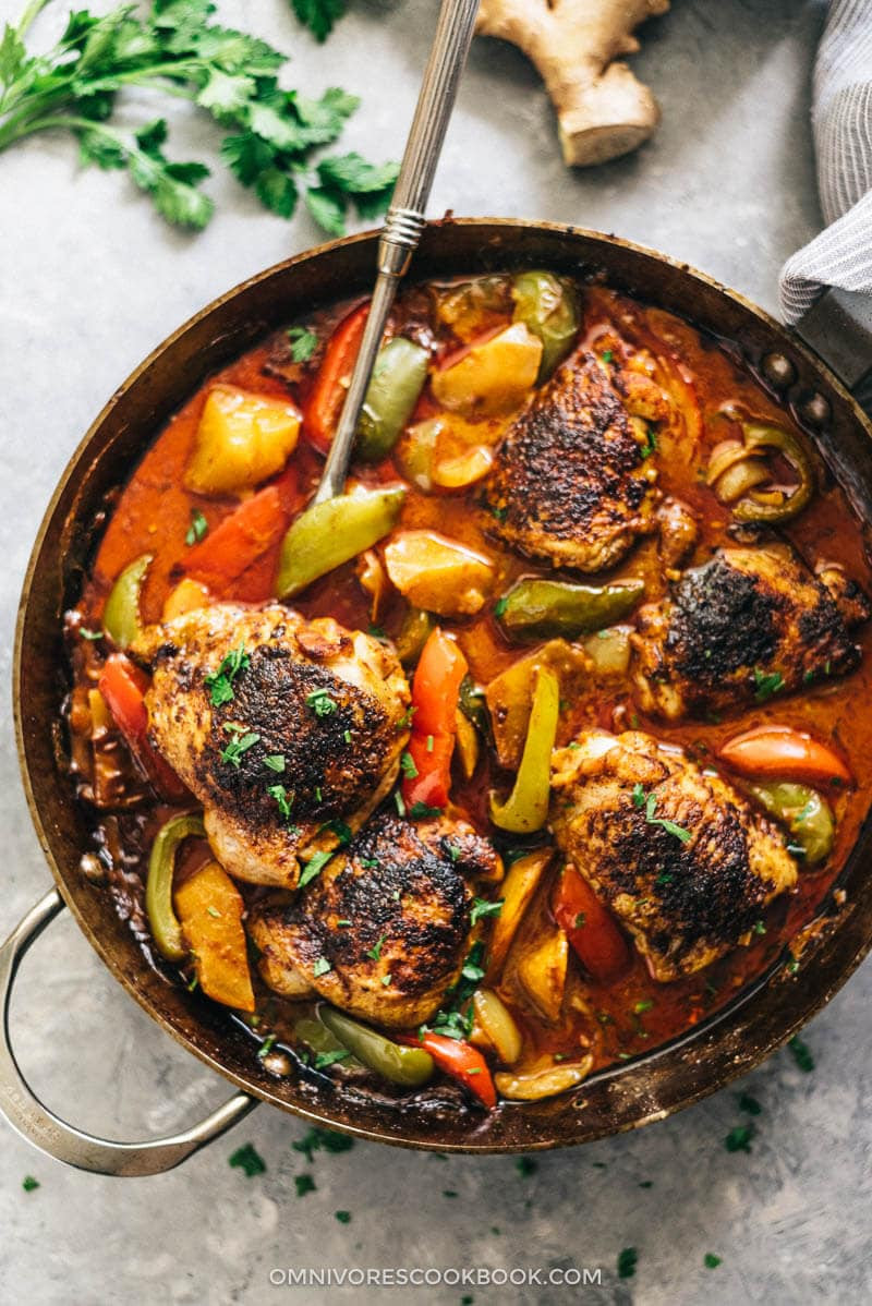 African Chicken (Macanese One-Pan Chicken Curry, 非洲鸡 ...