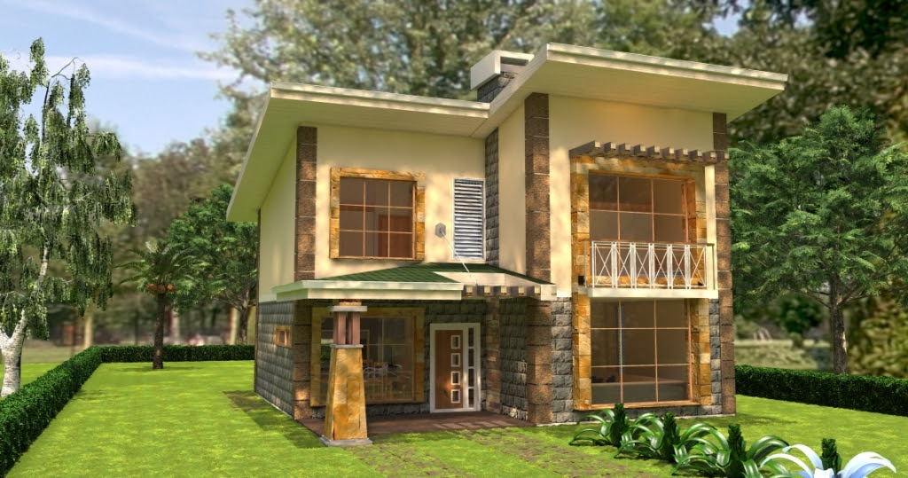 David Chola Architect House  Plans in Kenya  4 Bedroom  