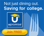 Save 8% of your restaurant bill towards college