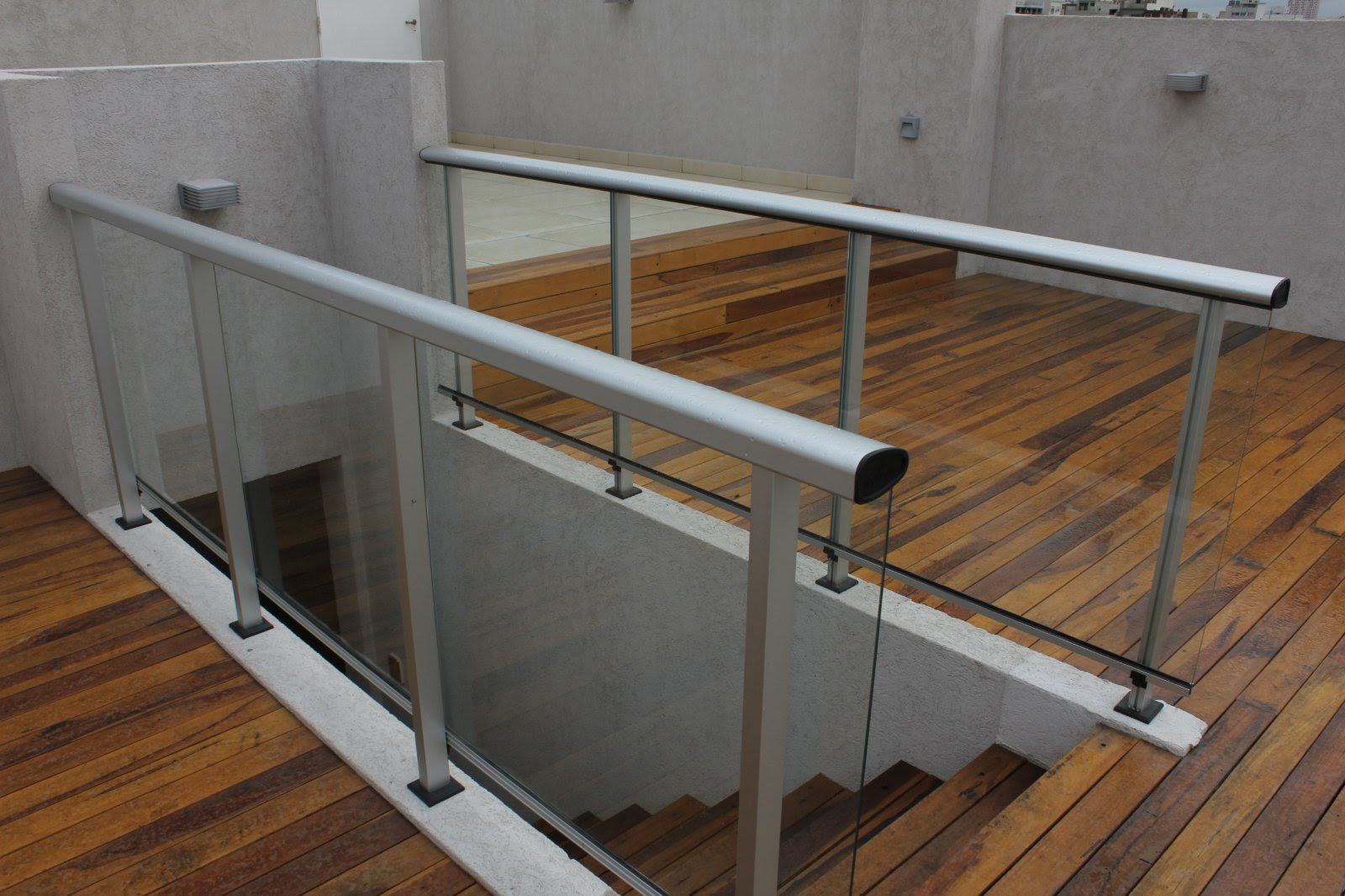 Barandas de aluminio