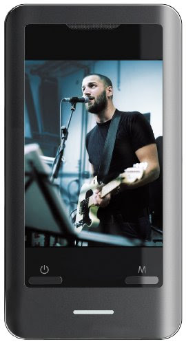 Coby 8 GB 2.8-Inch Video MP3 Player with Touchscreen, FM, Stereo Speakers and MiniSD Card Slot (Black)