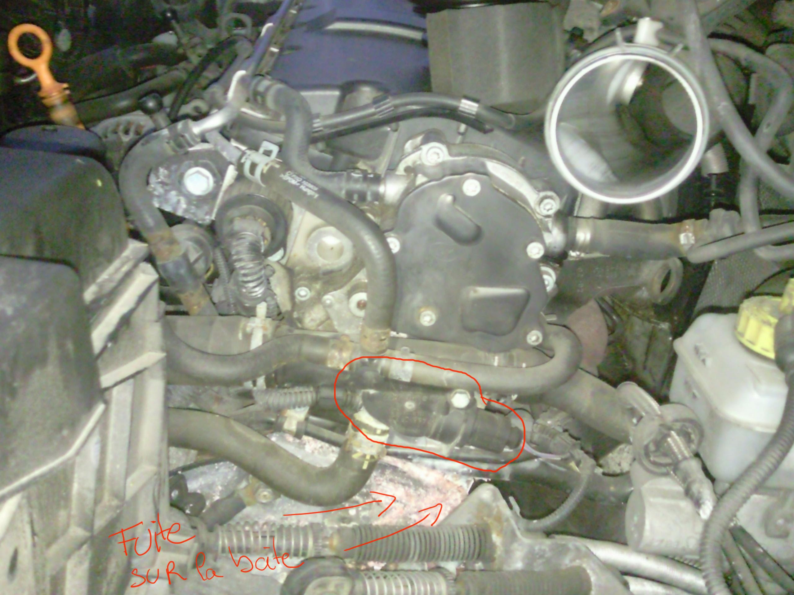 Fuite De Liquide De Refroidissement Tdi 130 Diesel