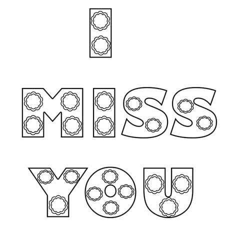  best i miss you coloring pages to print unique and fresh