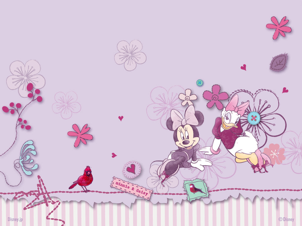 Minnie Daisy ディズニー 壁紙 ファンポップ