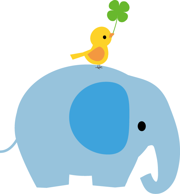 ぞう ゾウ イラスト 無料イラストフリー素材
