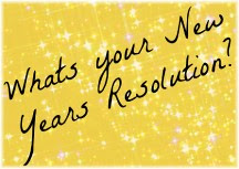 New Year's resolution