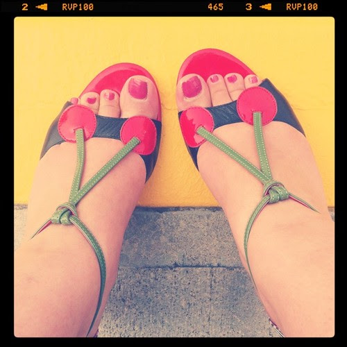 Cherry Pumps Make Me Smile