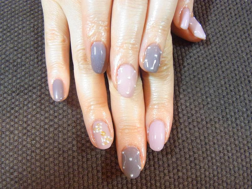 デザイン スモーキー 8 恵比寿西口4分 プライベート ネイルサロンlog