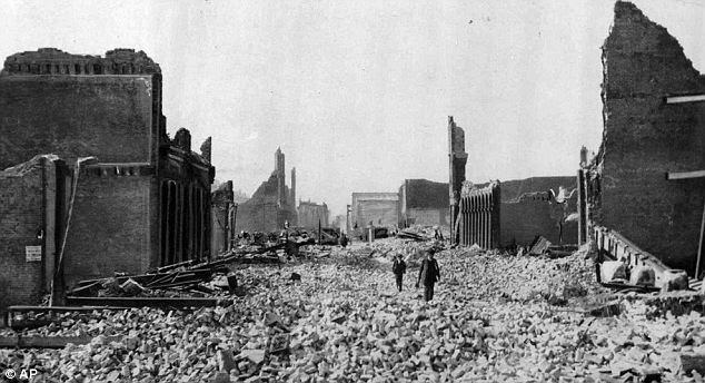 Ready and waiting: A LiDAR 'trap' has been set for the San Andreas fault zone, which produced an earthquake in 1906 that reduced large parts of San Francisco to rubble