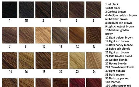  hair color mixing guide