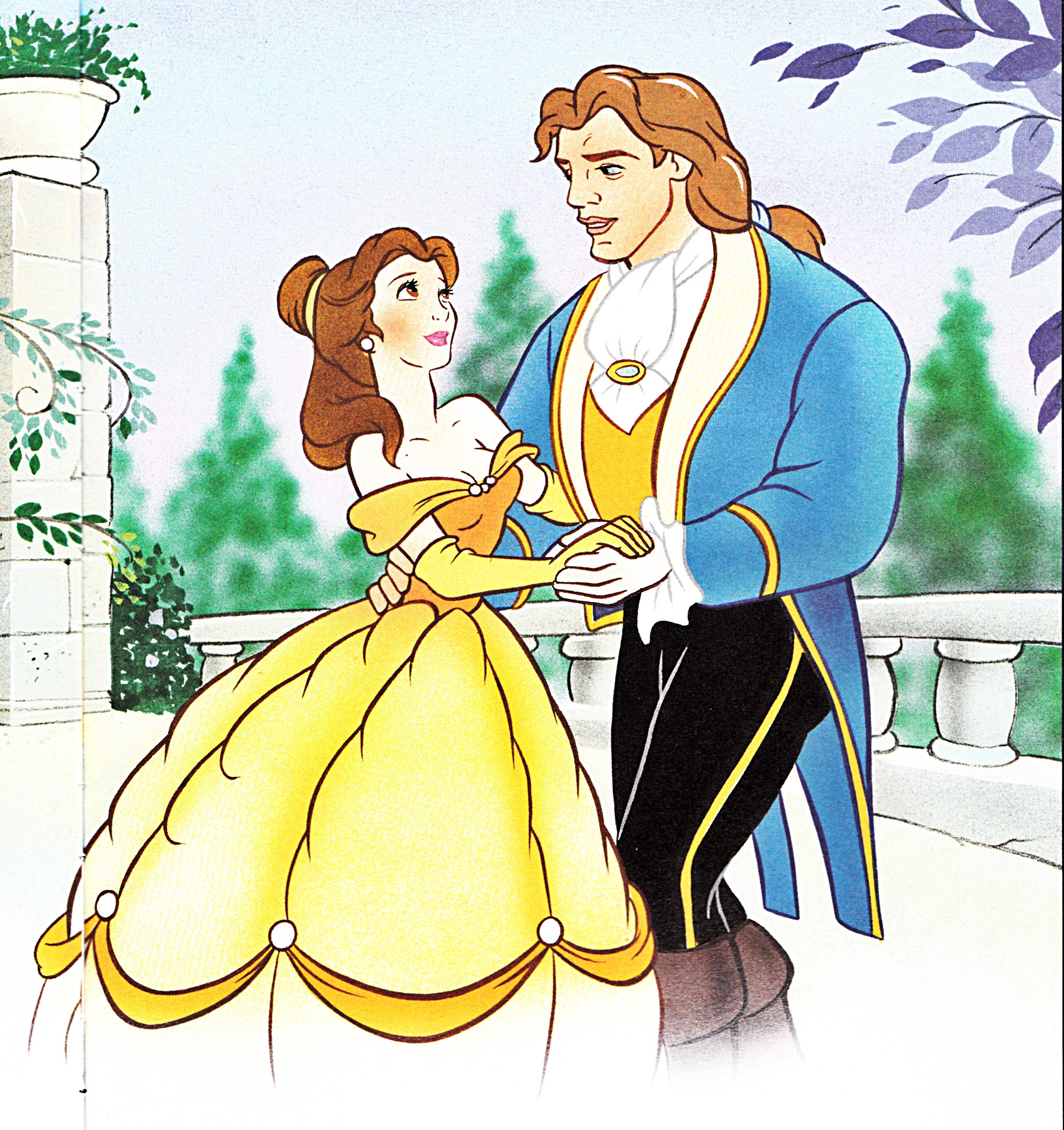 Walt Disney Book Images Princess Belle Prince Adam Walt Disney Characters Photo Fanpop