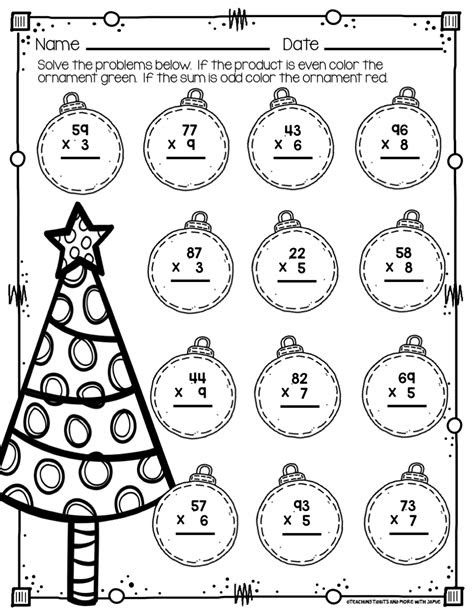 However, they do not consist. 3rd grade christmas subtraction worksheets alphabetworksheetsfreecom