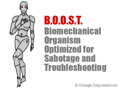 Biomechanical Organism Optimized for Sabotage and Troubleshooting